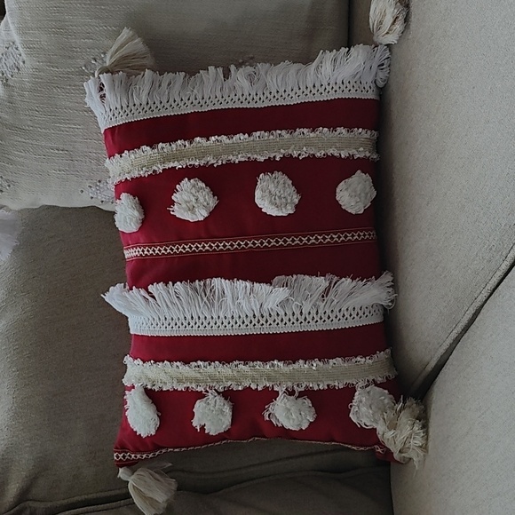 Holiday Accent Pillow 17 x 13 - Picture 2 of 6